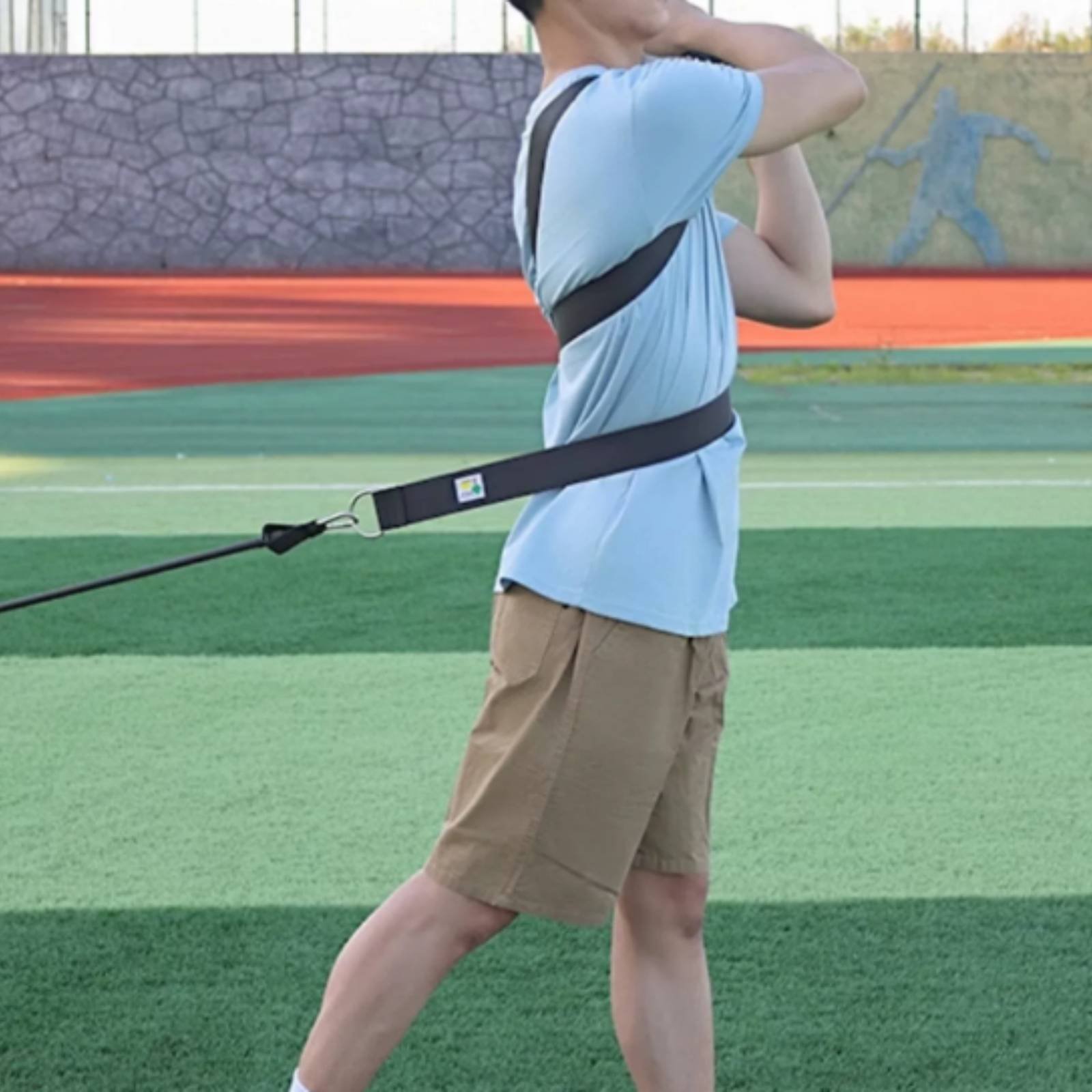 Golf Equipment Usa - مشبك كارابينر لمدرب سوينغ الجولف، شريط